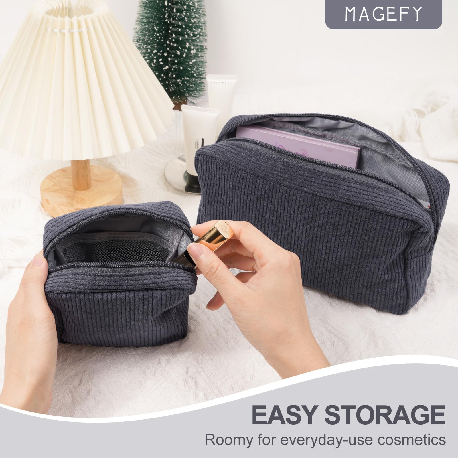 Bolsa de viaje ligera de Magefy para llevar en cualquier bolso.