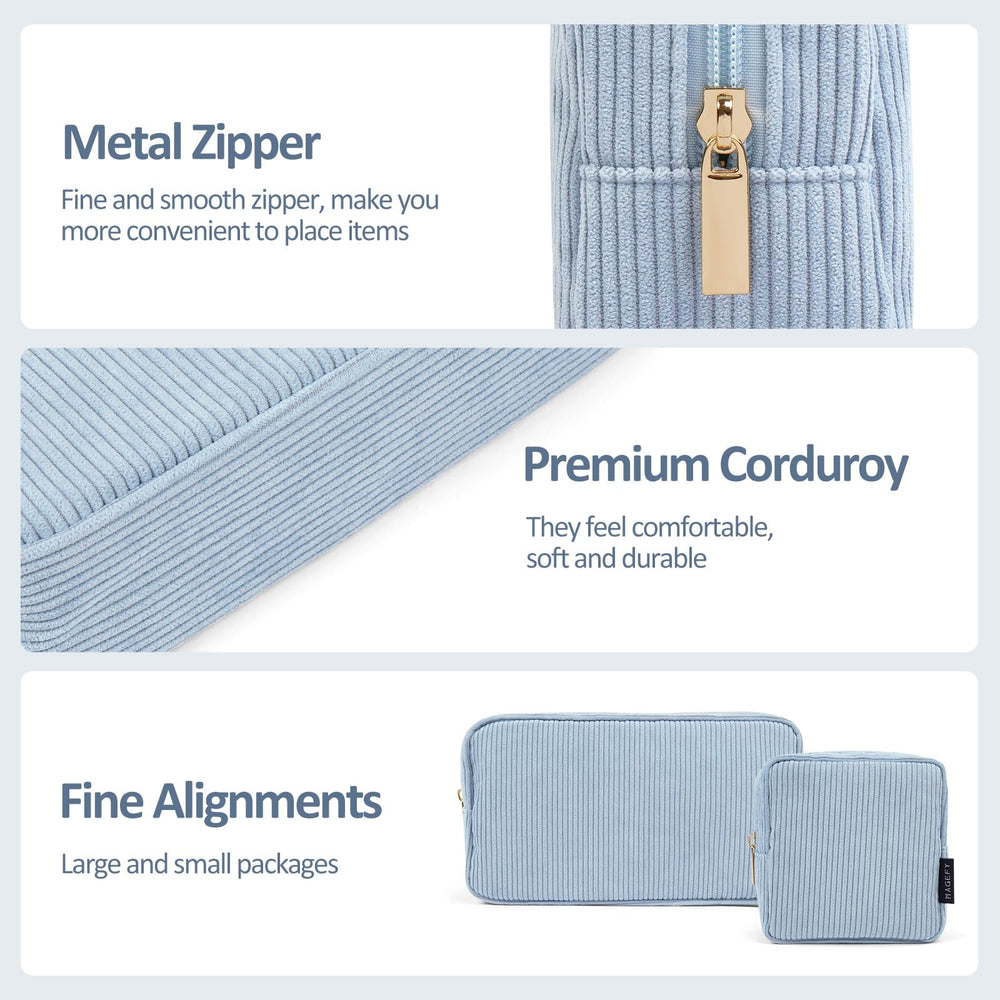 La versión azul de la bolsa MAGEFY ofrece diseño práctico para uso diario.