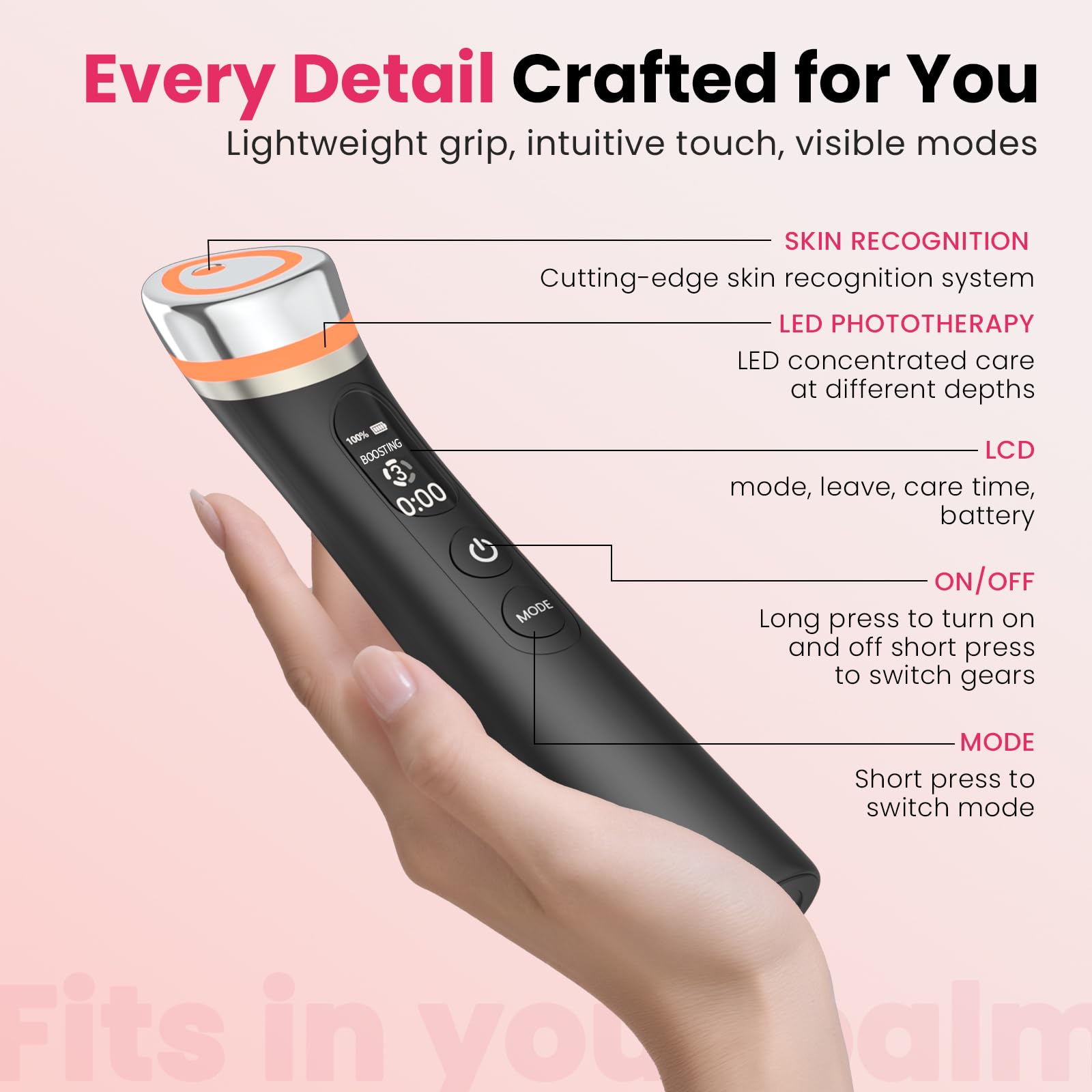 Magivol Face Lift 8 en 1, massage visage pour relaxation et meilleure absorption des soins.