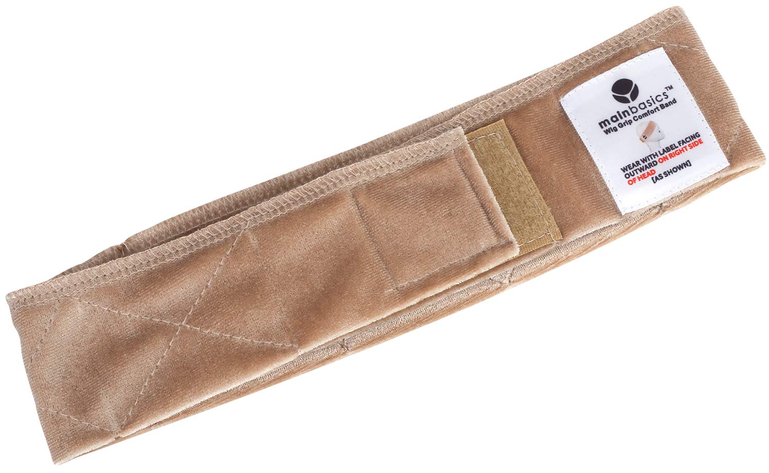 MainBasics banda con velcro para evitar deslizamientos al peinar