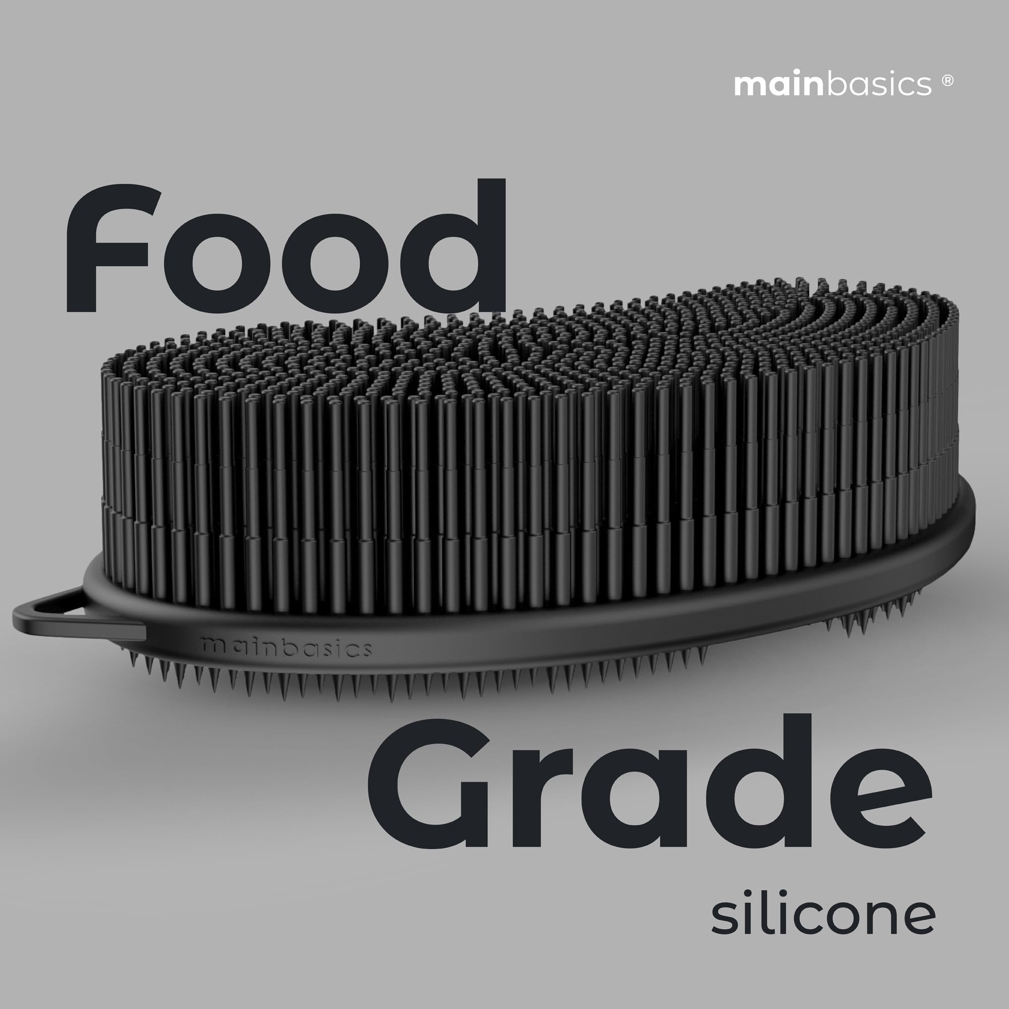 MainBasics secado rapido en silicona para higiene diaria