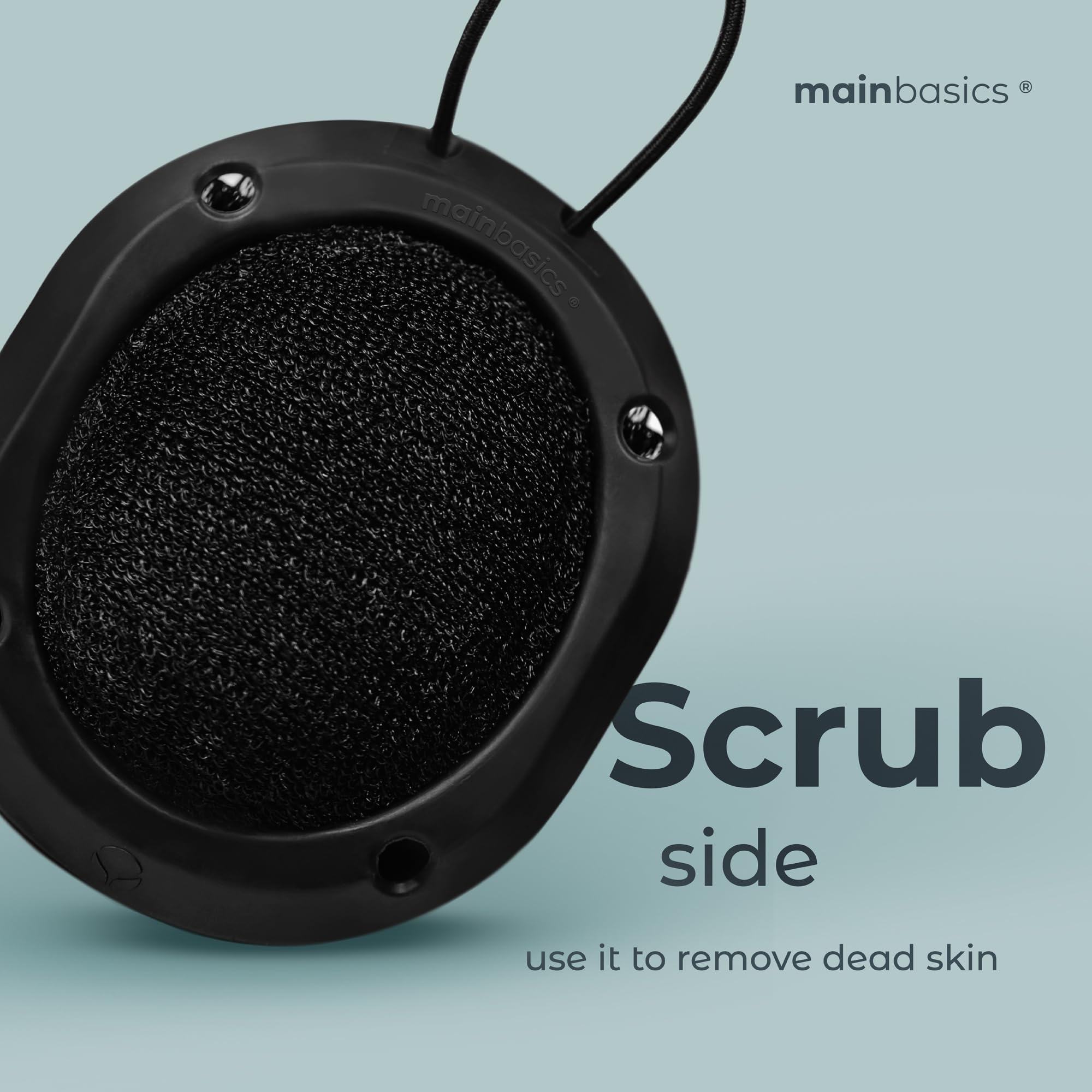 MainBasics herramienta de ducha 2 en 1 para limpieza eficiente.
