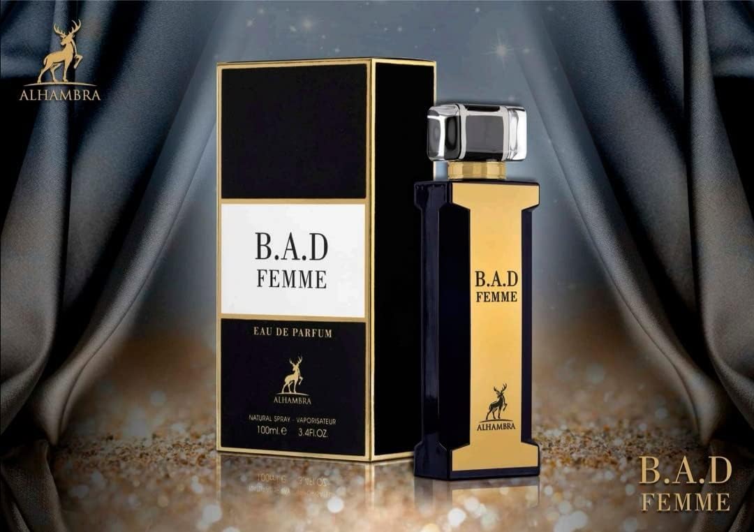 Maison Alhambra B.A.D etiqueta distintiva perfecta para regalo elegante