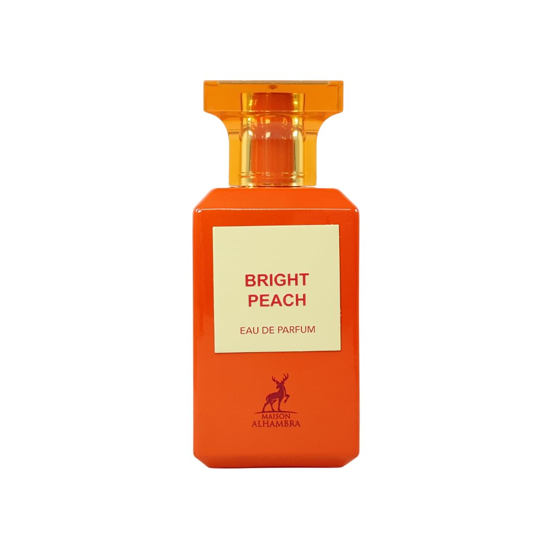 Maison Alhambra Coral Blush: notas top de melocotón y naranja sanguina para un inicio jugoso.