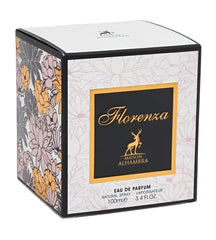Florence de Maison Alhambra, notas-jazmín-rosa para un aroma romántico.