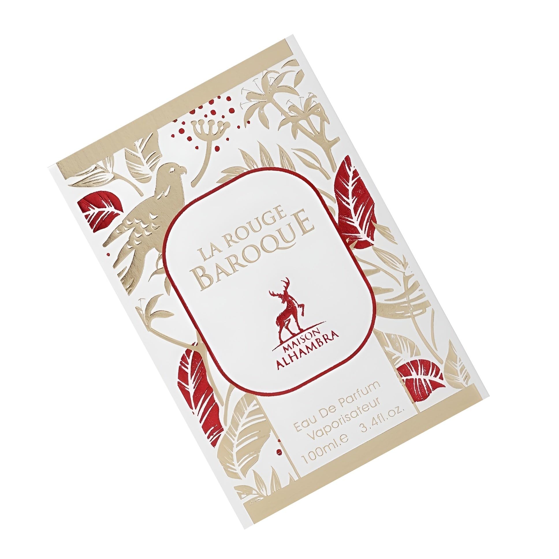 Maison Alhambra La Rouge Barroco, rociado suave para aplicación precisa.