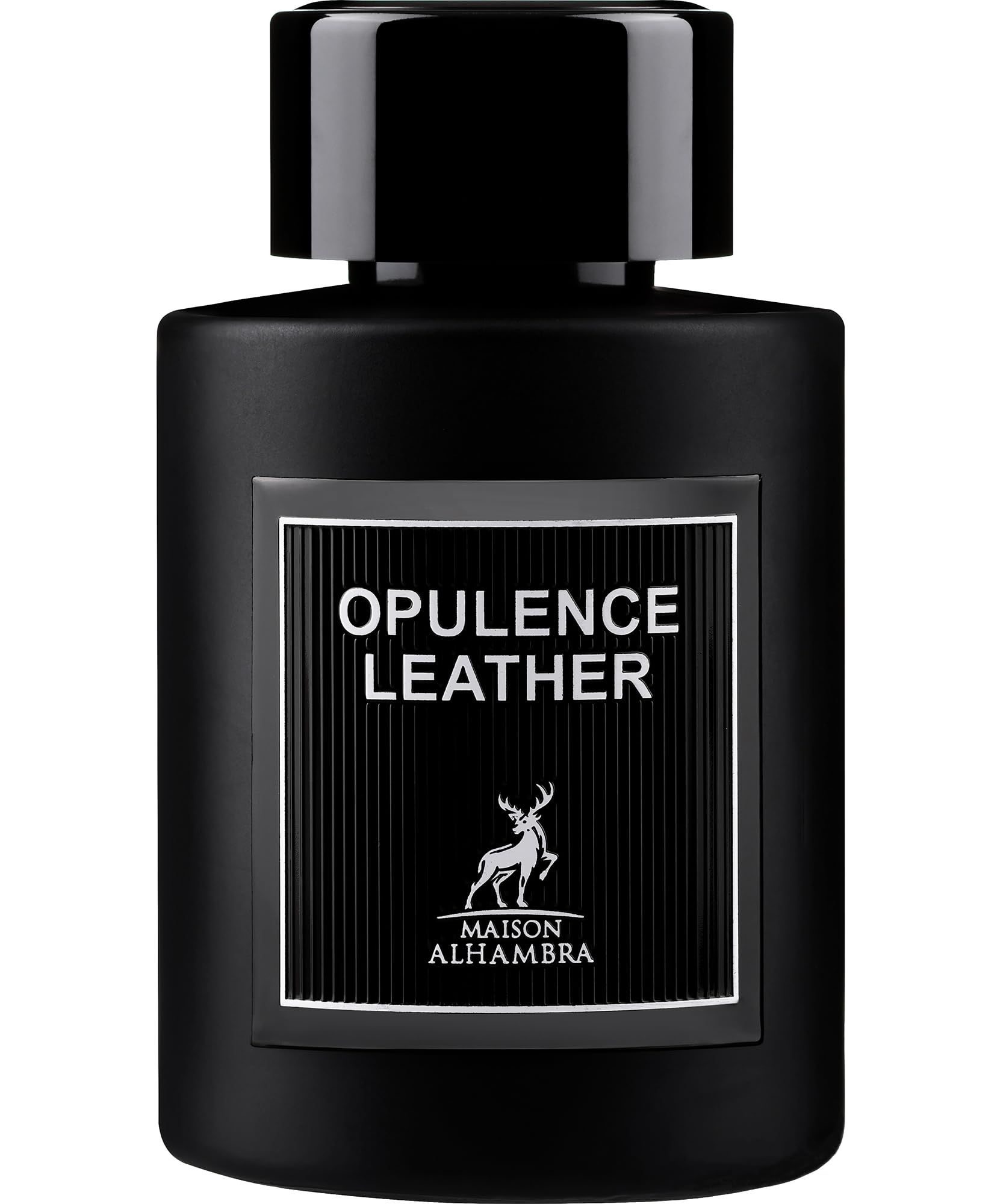 Maison Alhambra Opulence Leather frasco elegante para noches especiales