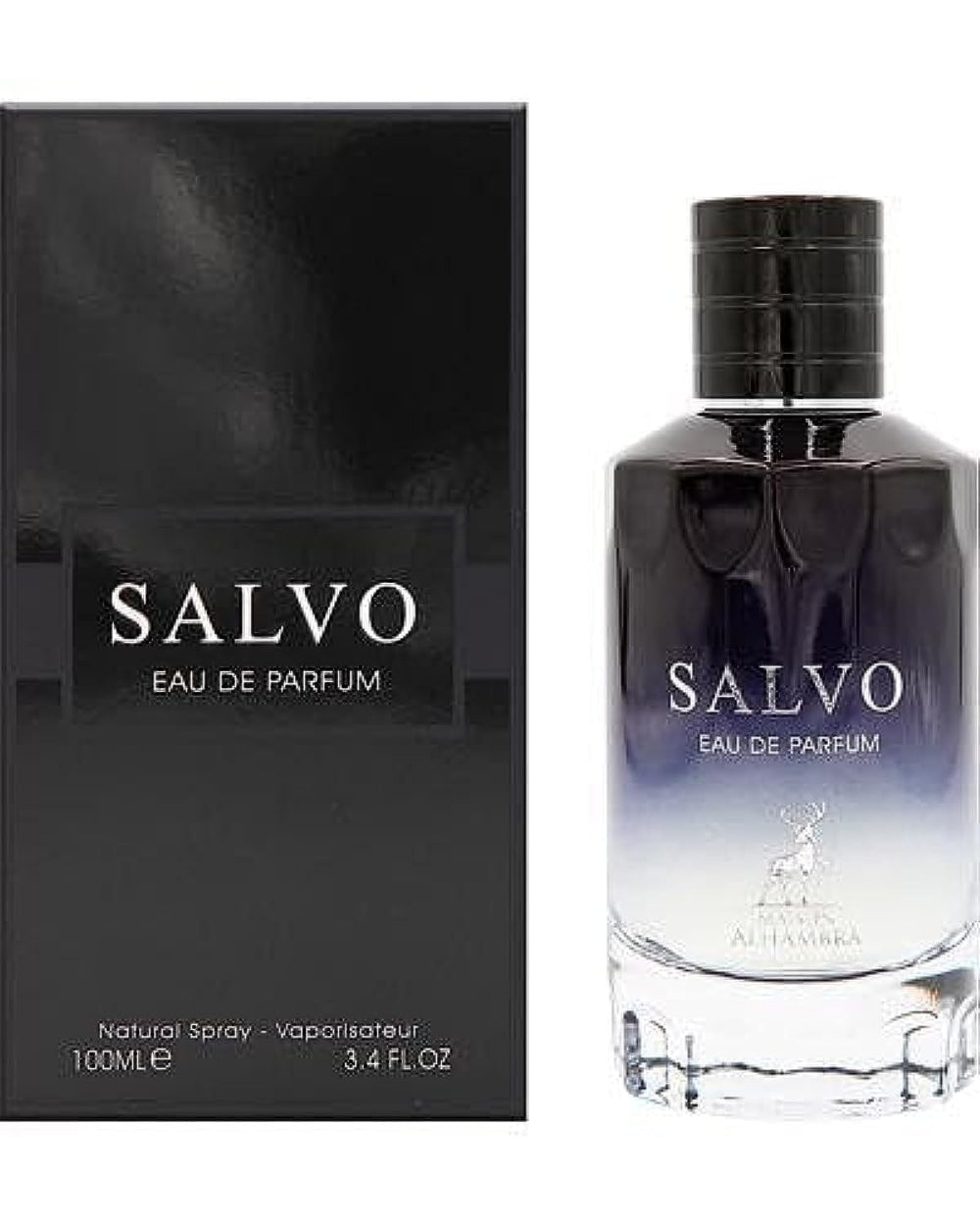 Maison Alhambra Salvo, botella frontal, ideal para uso diario.