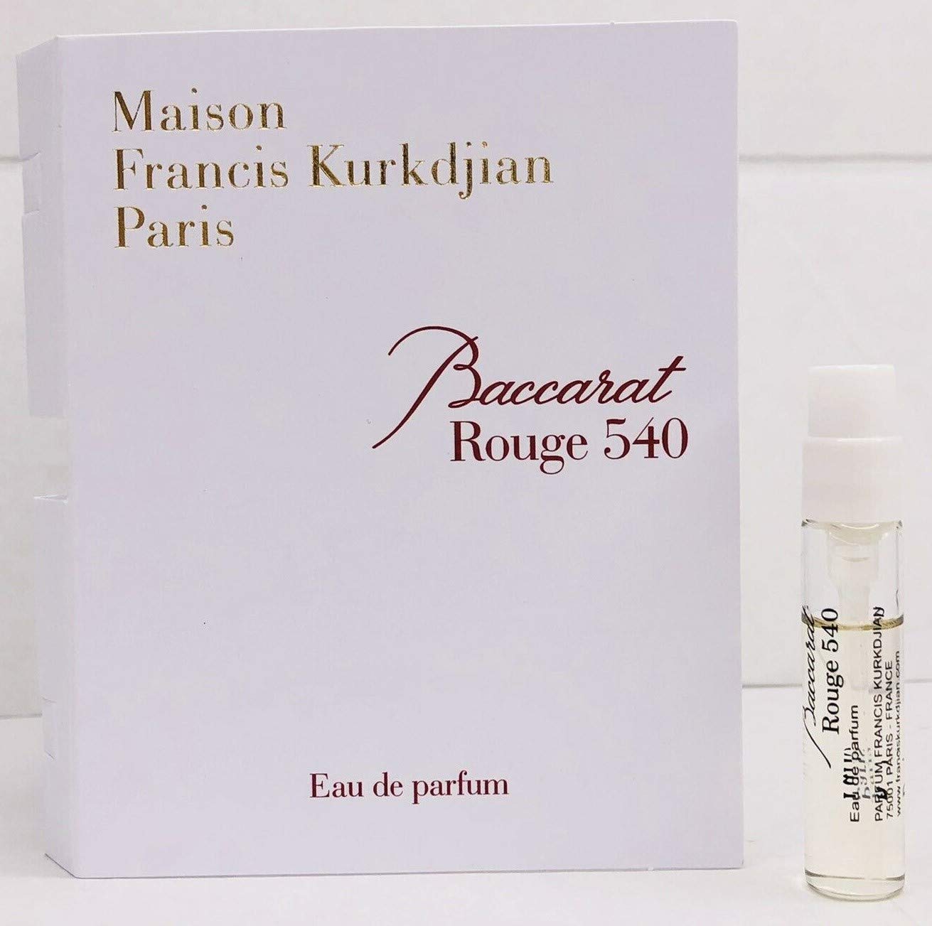 Maison Francis Kurkdjian Baccarat Rouge 540 cap close-up highlights sleek cap for refined visuals.