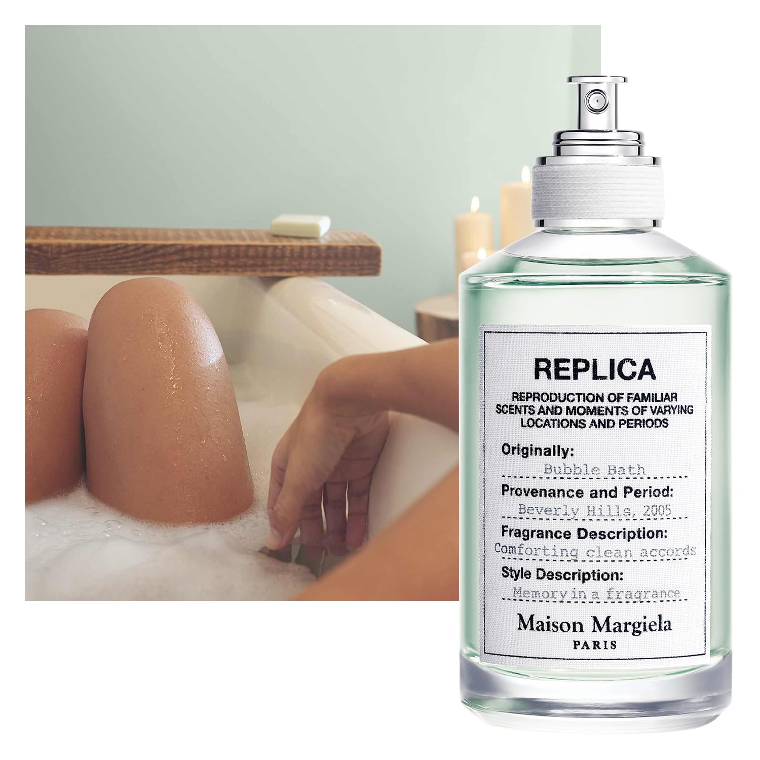 Maison Margiela Replica Baño de Burbujas: burbujas de jabón para momentos de cuidado.