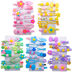 MAITIANISK set de 70 coleteros con flores, ideal para peinados coloridos.