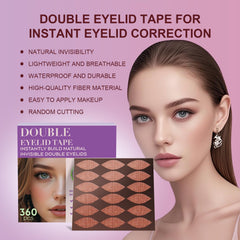 Majaium tiras de encaje para pliegues suaves en ojos con pliegues variados.