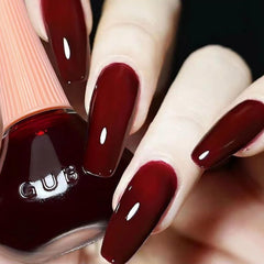 Major Dijit Esmalte Cereza, secado rápido, color intenso para uñas bonitas