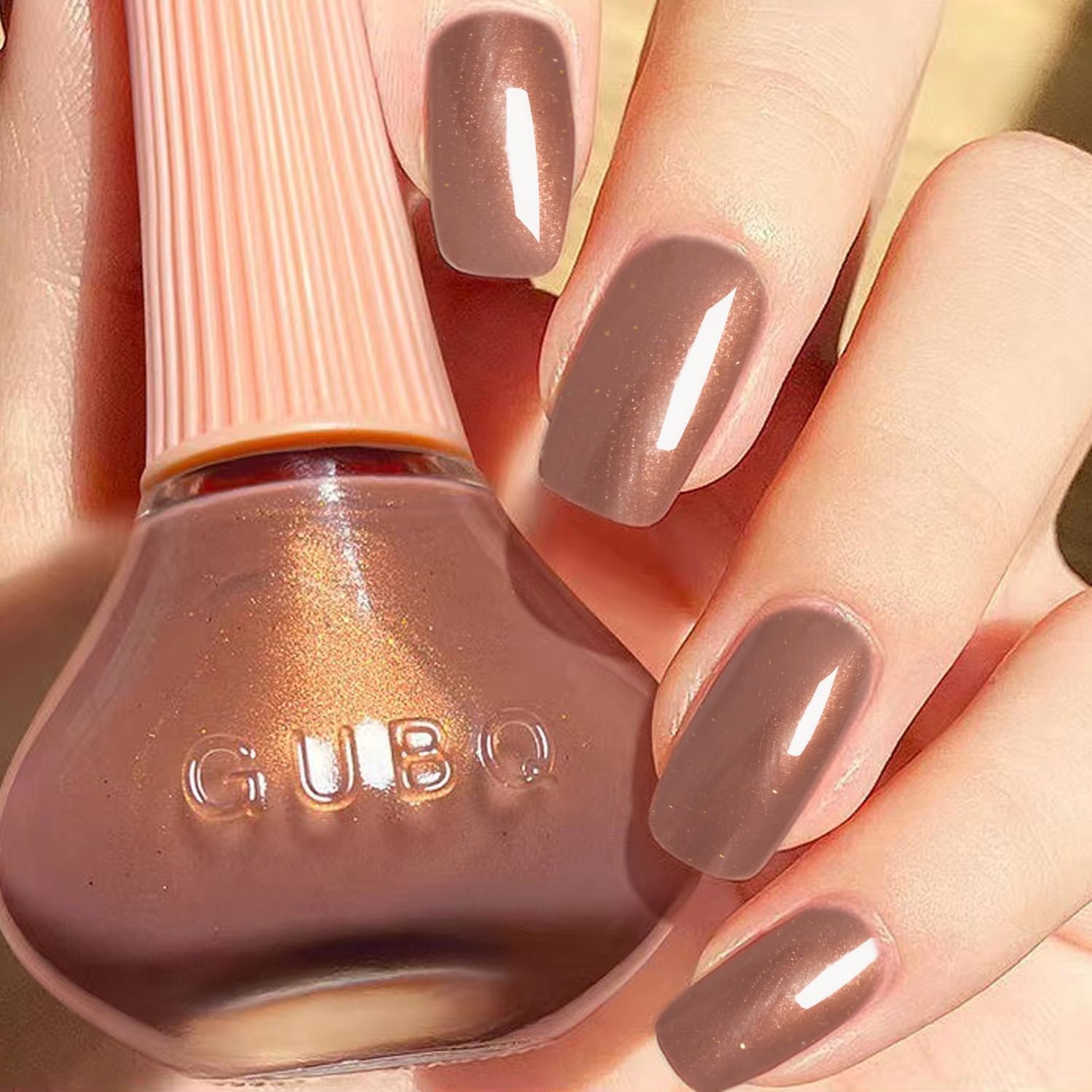 Major Dijit Esmalte Ocre: botella destacada para color duradero