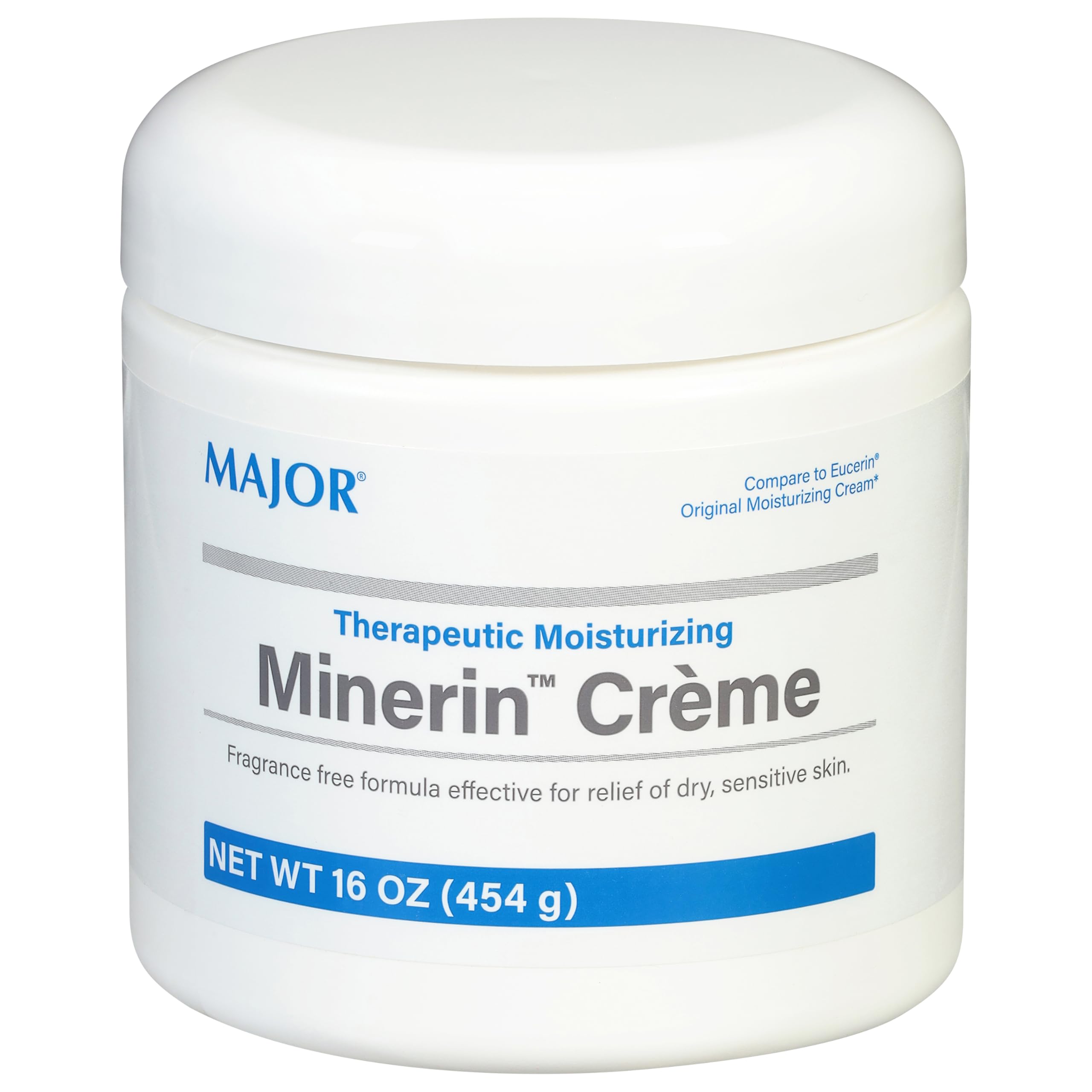 MAJOR Minerin Créme, bote 16 oz para hidratar piel extremadamente seca