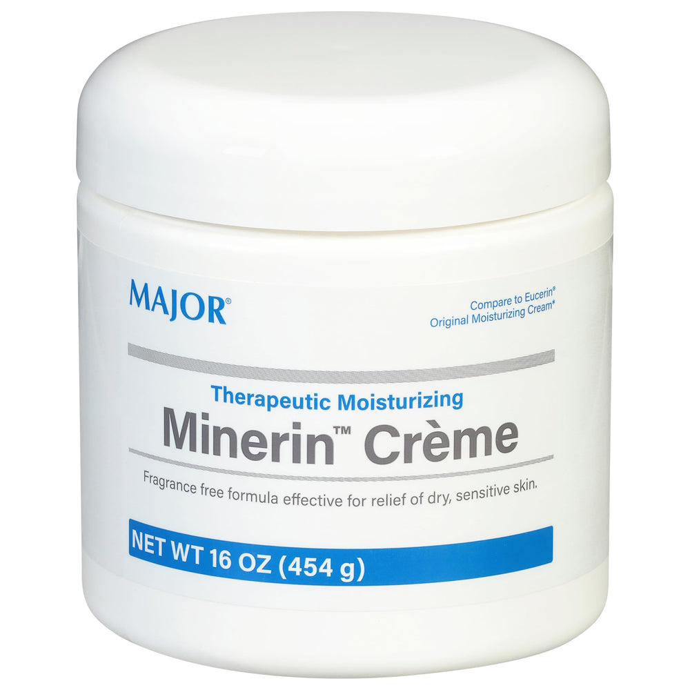 MAJOR Minerin Créme, bote 16 oz para hidratar piel extremadamente seca
