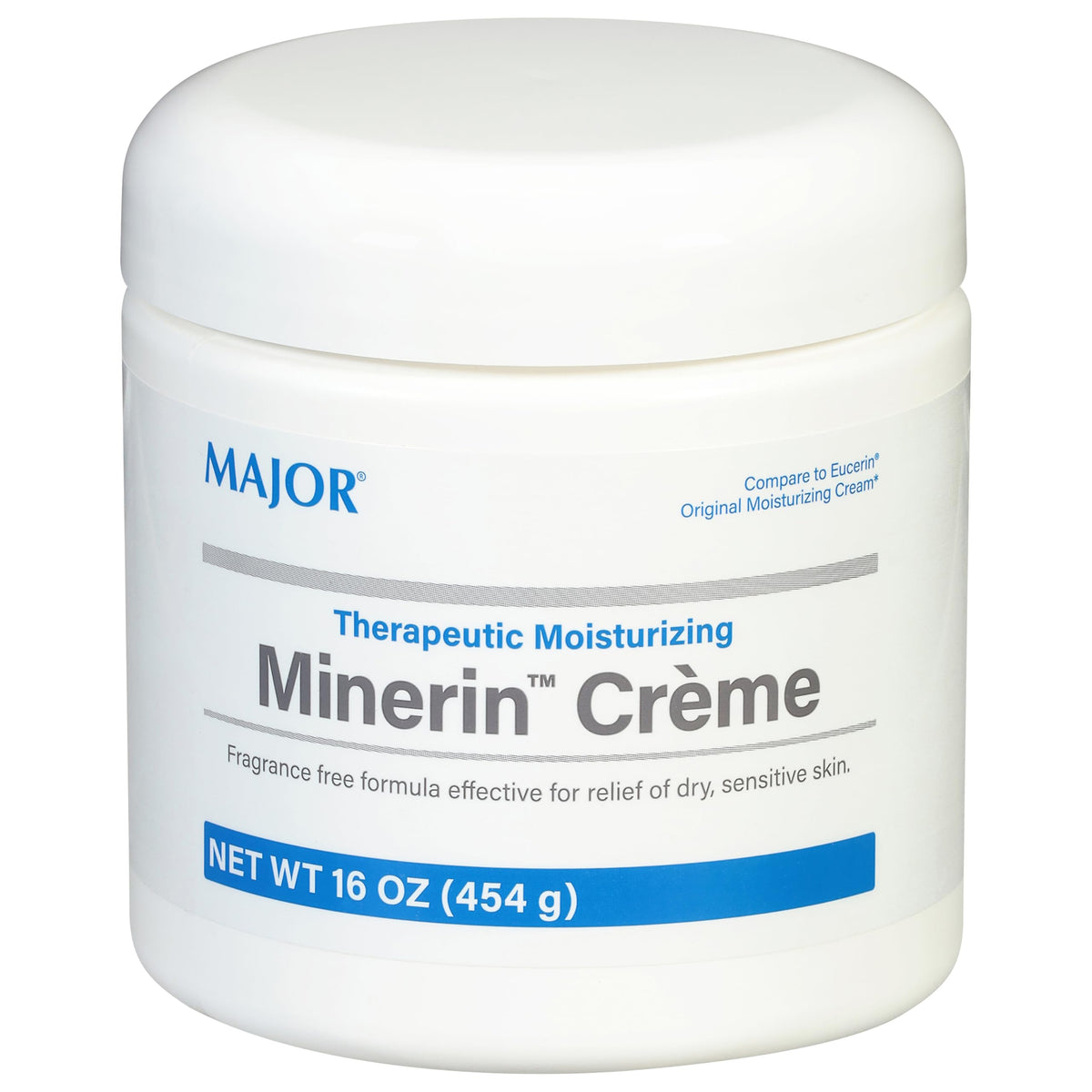 MAJOR Minerin Créme, bote 16 oz para hidratar piel extremadamente seca