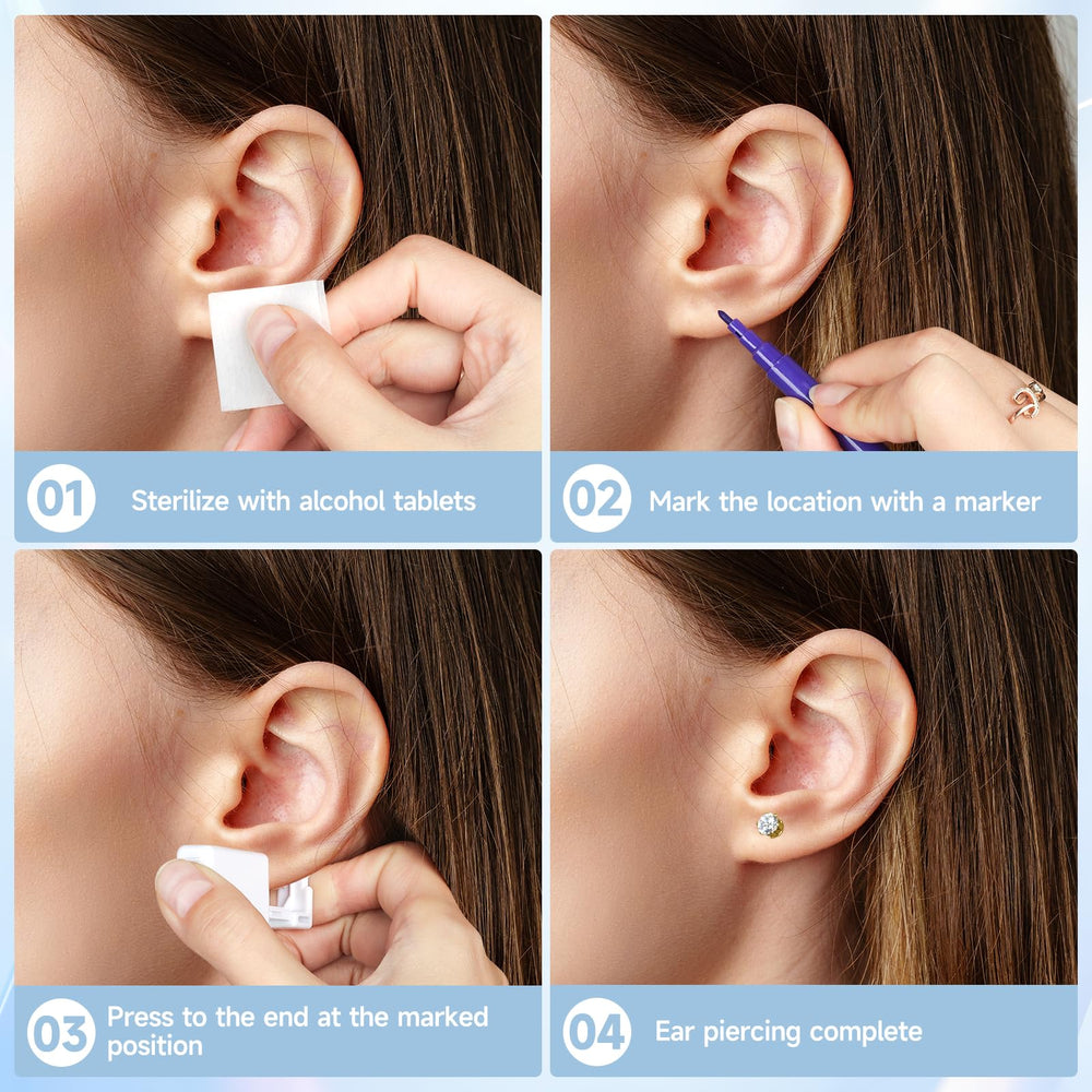 Makalong marcador para señalar la zona de perforación.