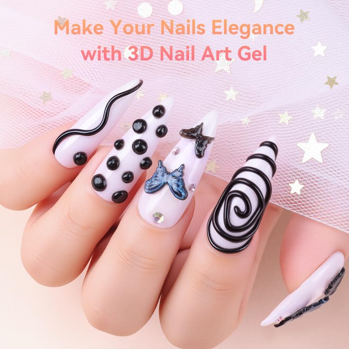 Makartt 3D gel provides durable gloss and extended wear.