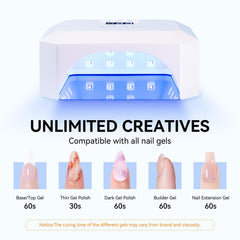 Makartt Aurora lampara UV recargable USB con bateria de 2600mAh.