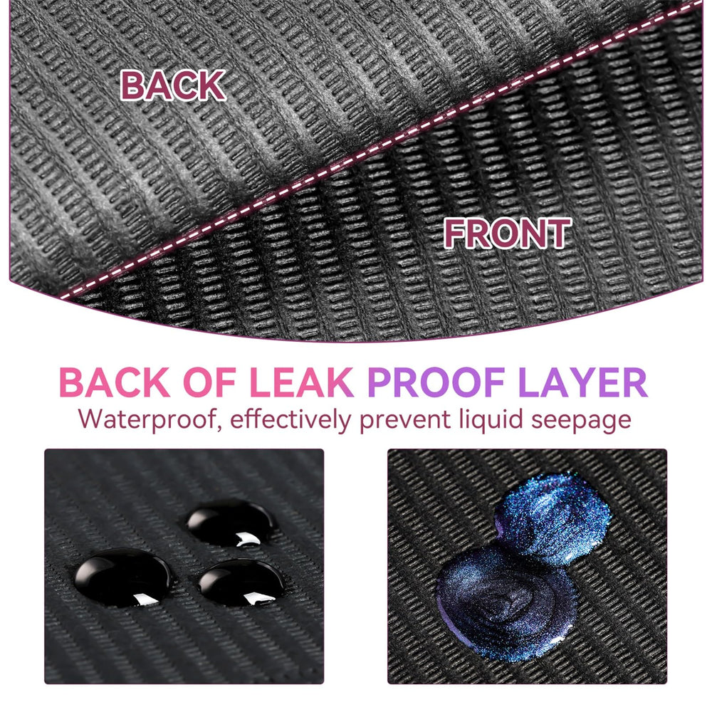 Makartt soft absorbent nail pad enhances comfort during nail art sessions.