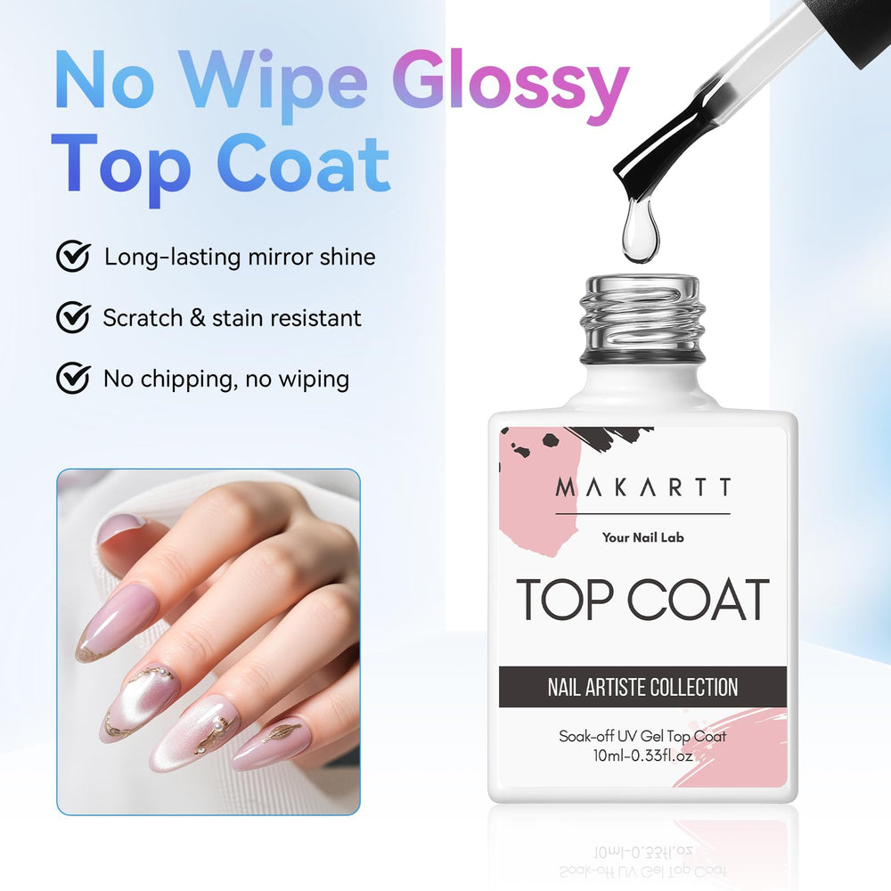 Makartt Secado Rápido con Luz UV para uñas listas rápidamente.