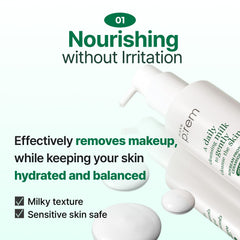 MAKEP:REM Safe Me, botella de 200 ml para rutina diaria agradable.