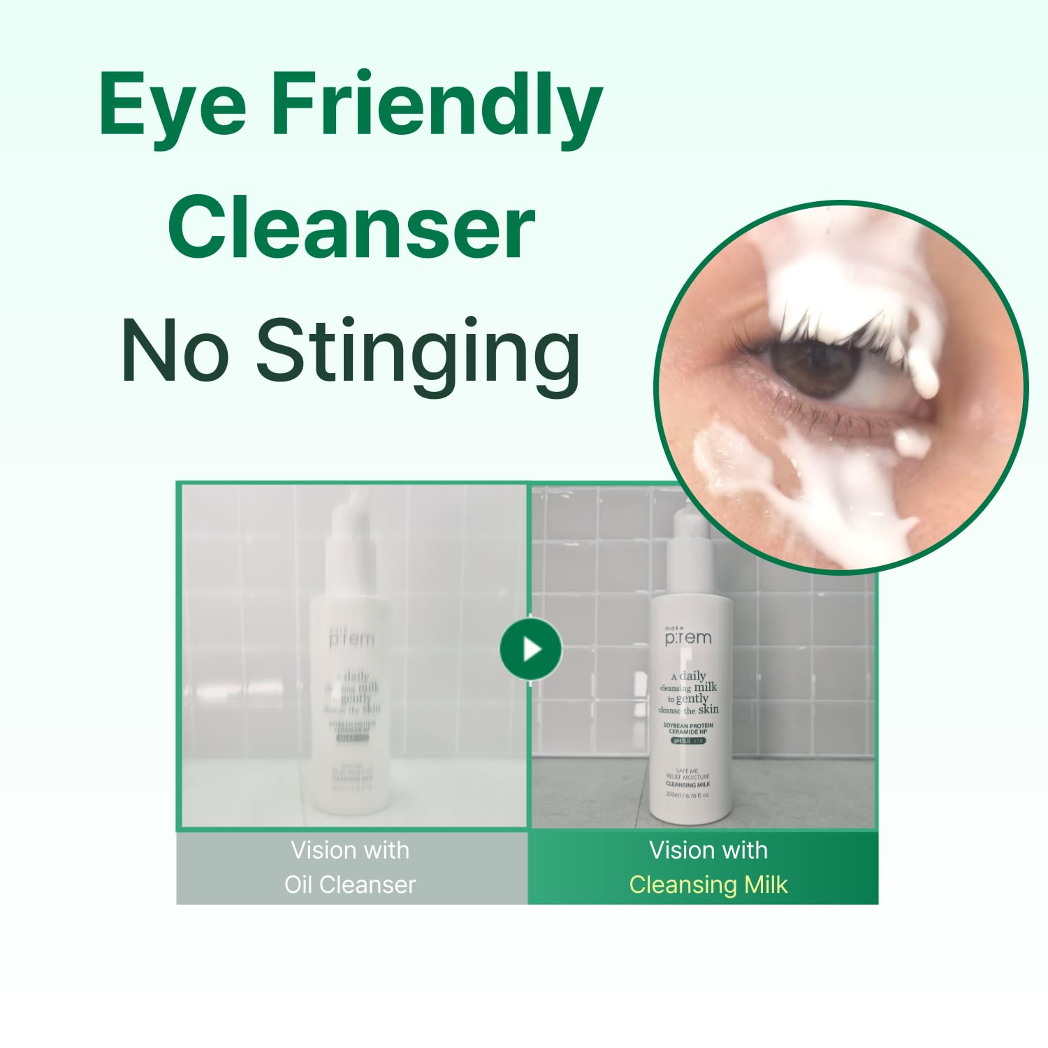 MAKEP:REM Safe Me, eliminación suave de maquillaje respetando la barrera cutánea.