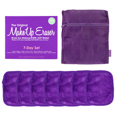 MakeUp Eraser ensemble 7 jours Queen Purple, coffret durable et réutilisable