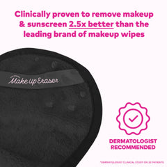 MakeUp Eraser Mini PRO, uso en mano para retirar maquillaje con agua