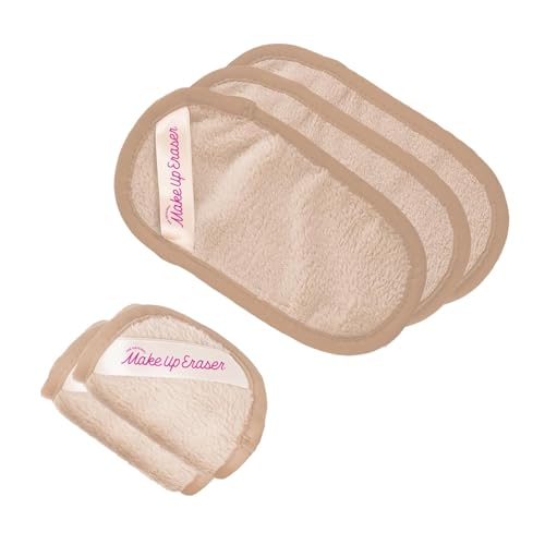 MakeUp Eraser Original Mini PRO 5-Pack, lado exfoliante para piel suave.