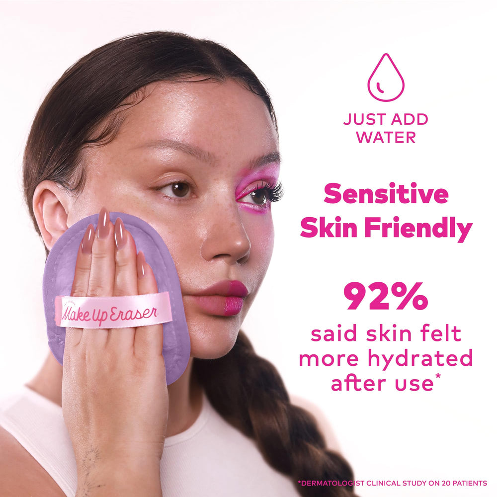 MakeUp Eraser peau sensible – sans alcool ni parfum irritant