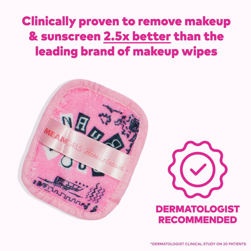 MakeUp Eraser 7 días: dos lados, limpieza y exfoliación suave.