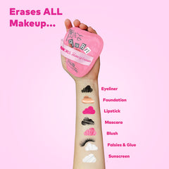 MakeUp Eraser 7 días: fibras ultra suaves para piel suave sin irritación.