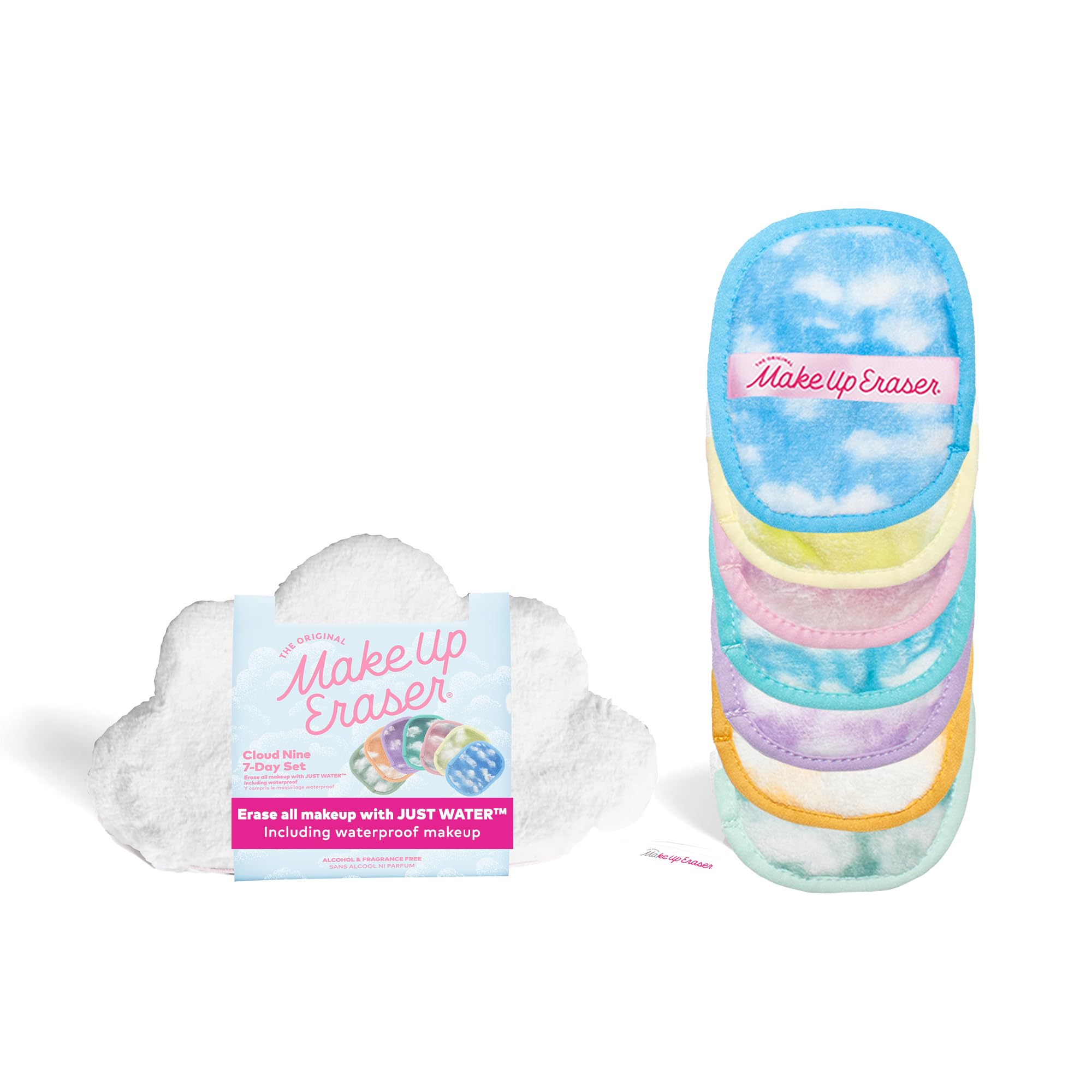MakeUp Eraser texture nuage – fibres douces pour démaquillage agréable