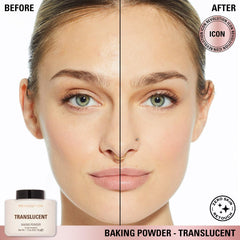 Makeup Revolution Polvo libre traslúcido: acabado mate duradero para un look natural