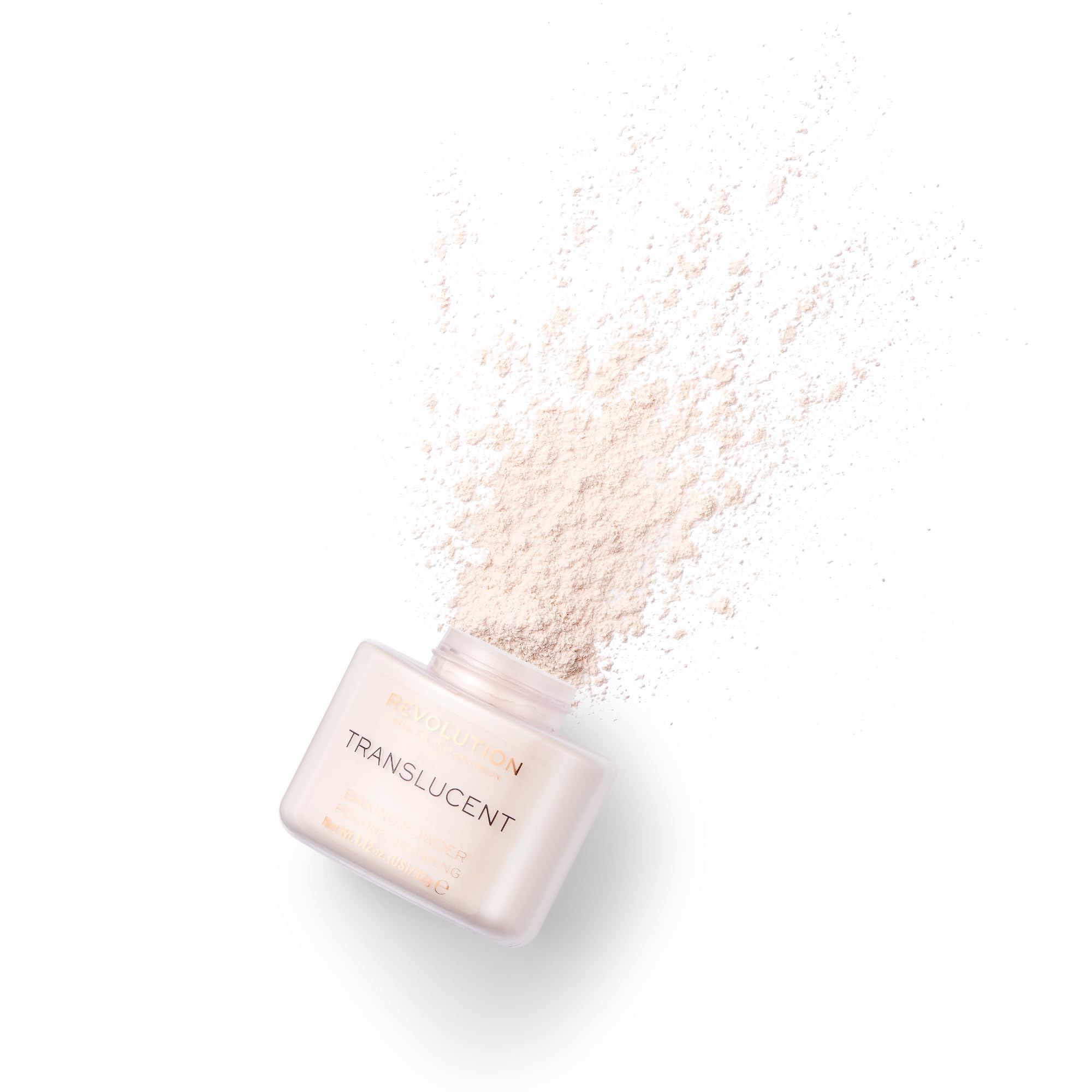 Makeup Revolution Polvo libre traslúcido: se adapta a tonos de piel para acabado natural