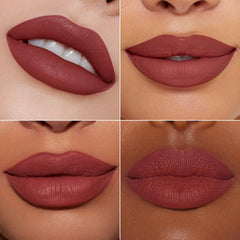 MAKI YIKA Brown Nude Lipstick tube with sleek, travel-friendly design