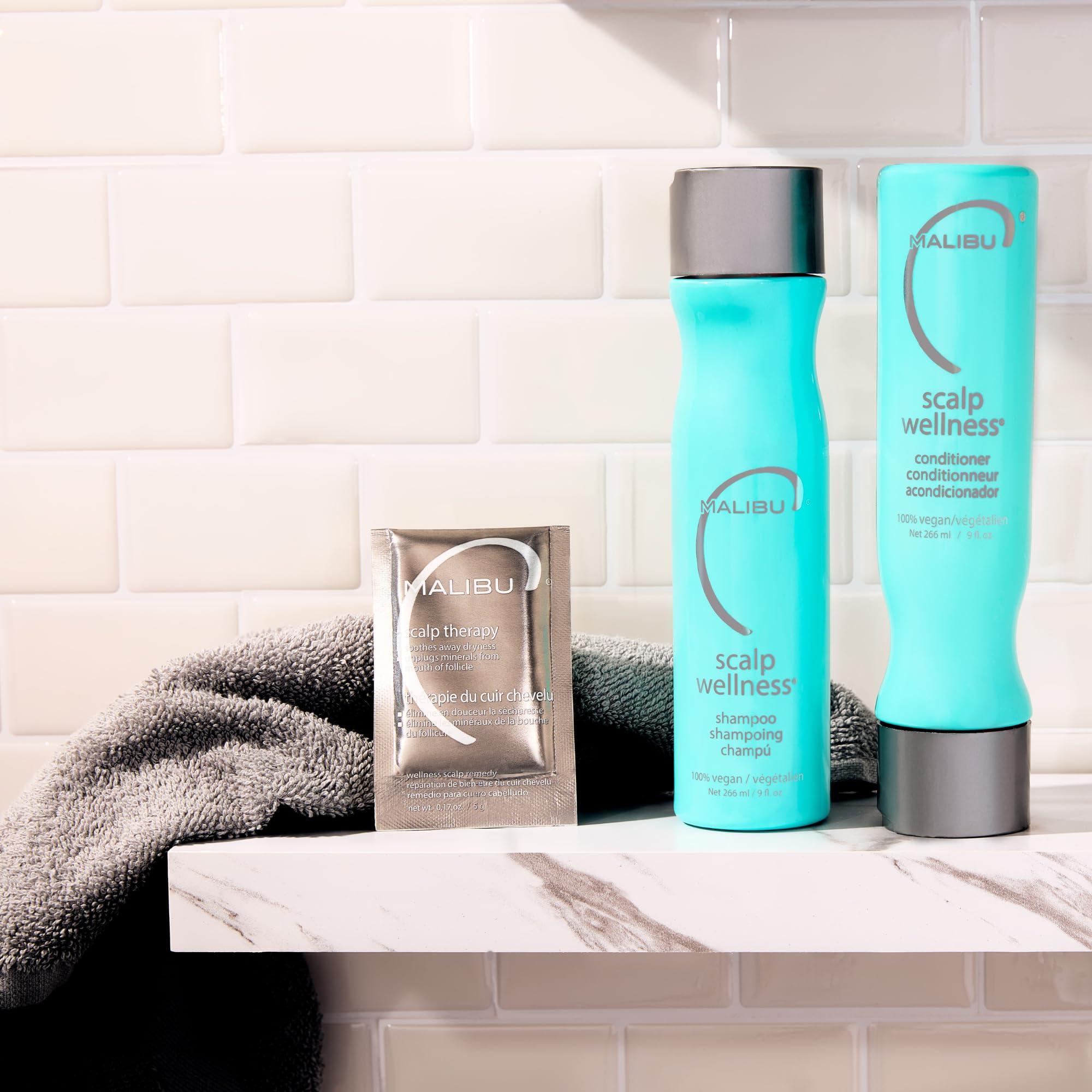 Malibu C sistema wellness, enfoque científico para el cabello.