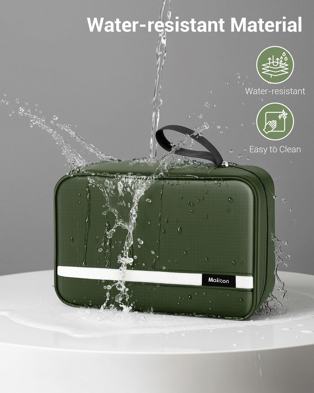 Bolsa Maliton con ventilación y bolsillo transparente para secado