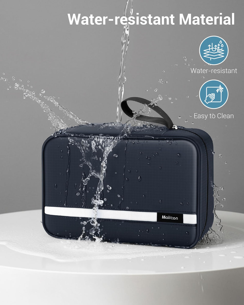 Maliton bolsa impermeable y duradera azul marino protege artículos en viajes