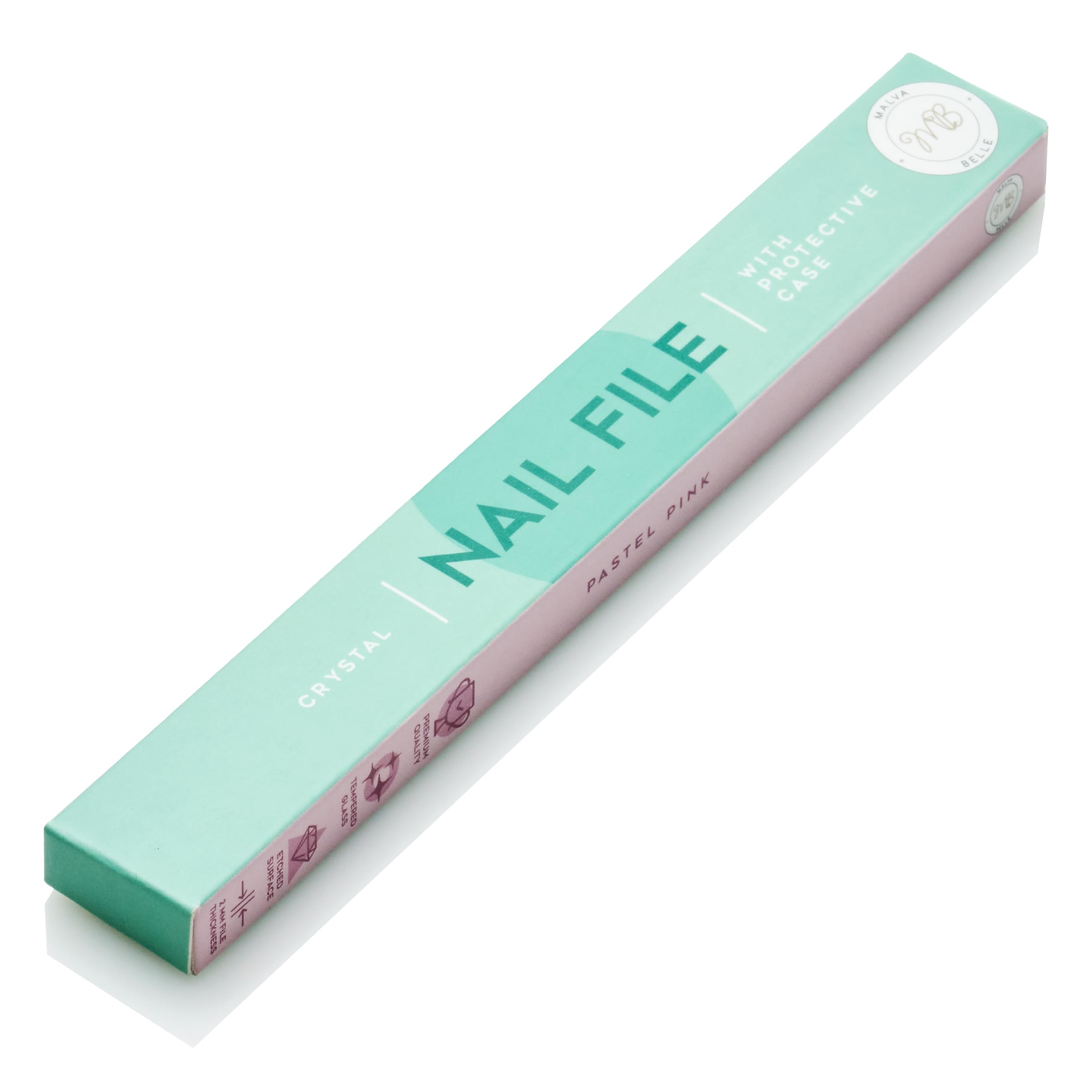 Malva Belle limpieza fácil, enjuague rápido de la lima de cristal.