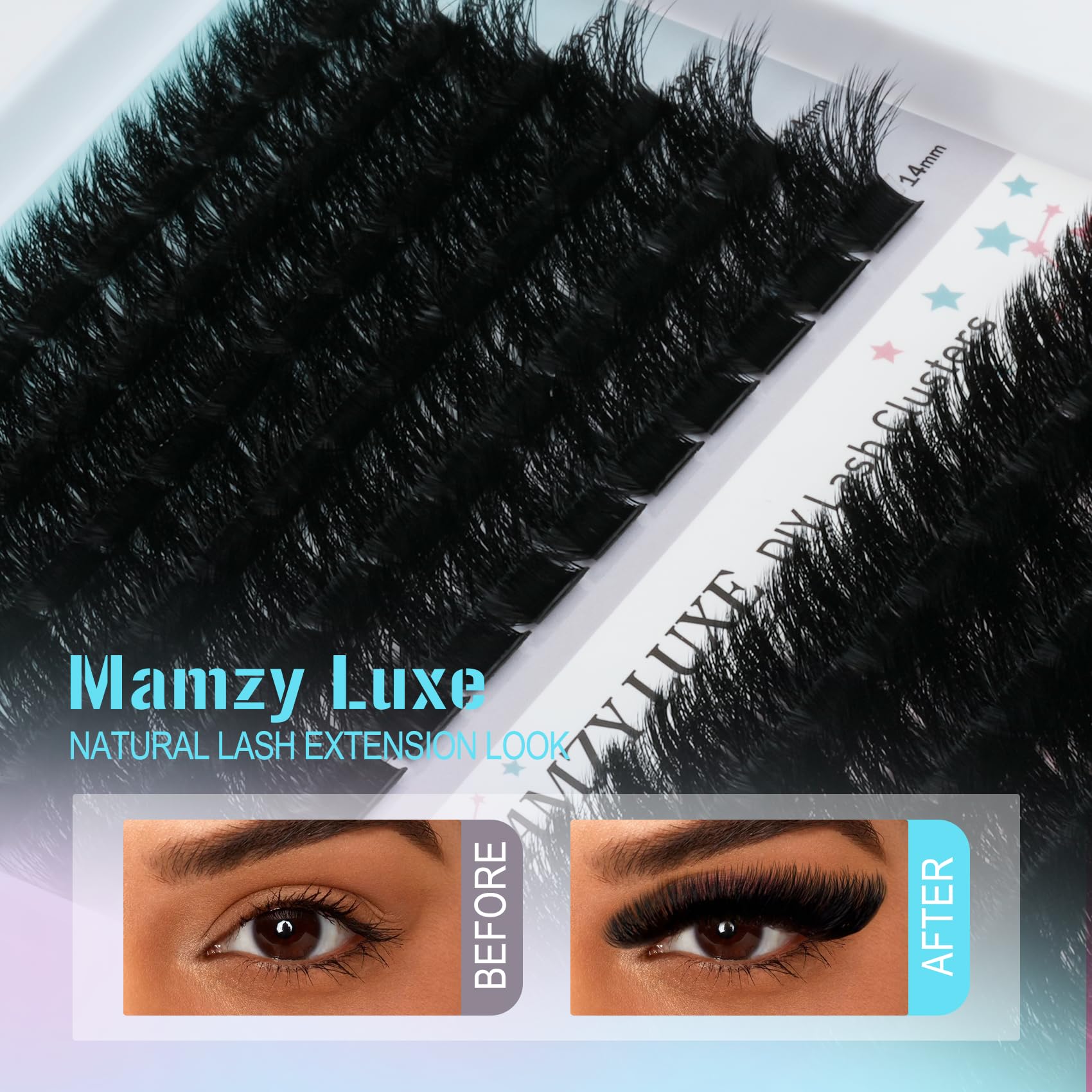 Mamzy Luxe kit ligero ofrece sensación natural y comodidad durante todo el día.
