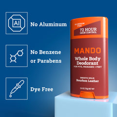 Mando Application : démonstration d’application douce sur la peau.