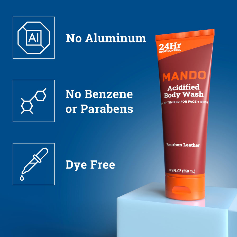 Mando Odor Shield: textura suave al tacto durante la aplicación en piel.