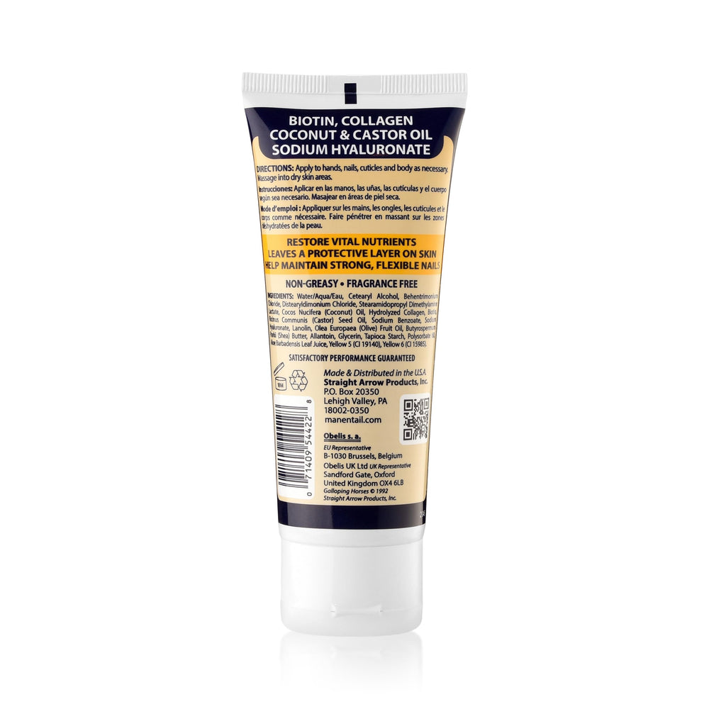 Envase sin fragancia Mane 'n Tail Hoofmaker, ideal para piel sensible y uñas fortalecidas