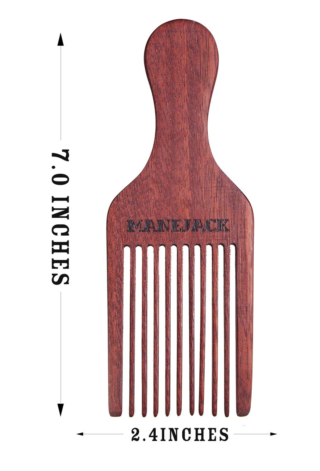 MANEJACK peine-barba ergonomico ofrece agarre cómodo