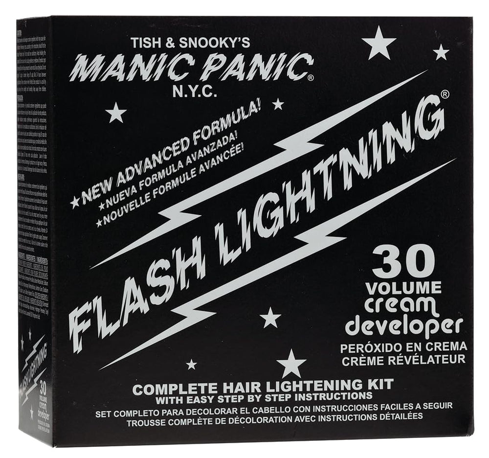 MANIC PANIC Flash Lightning polvo decolorante listo para elevar el color