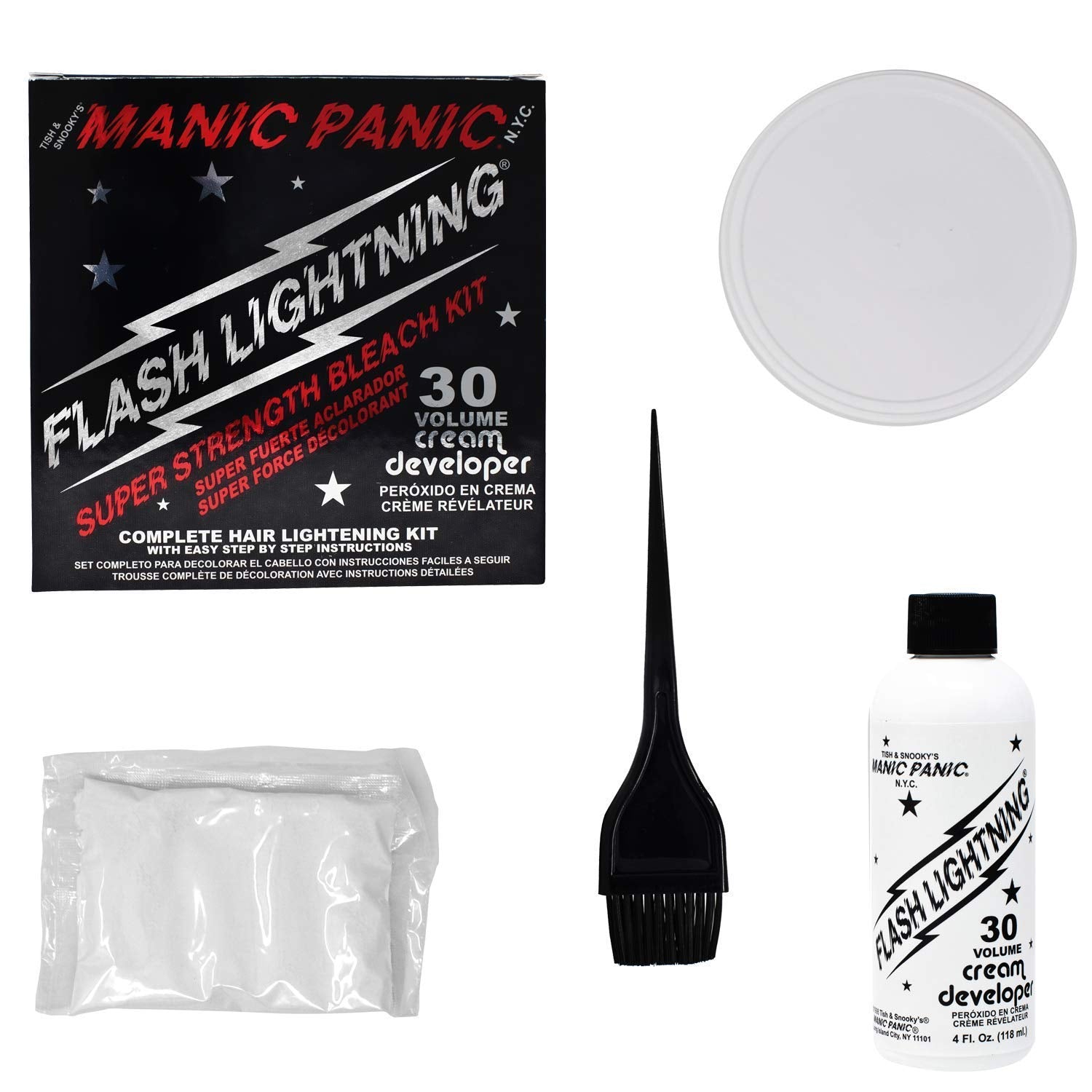 MANIC PANIC Flash Lightning tazón de mezcla para casa