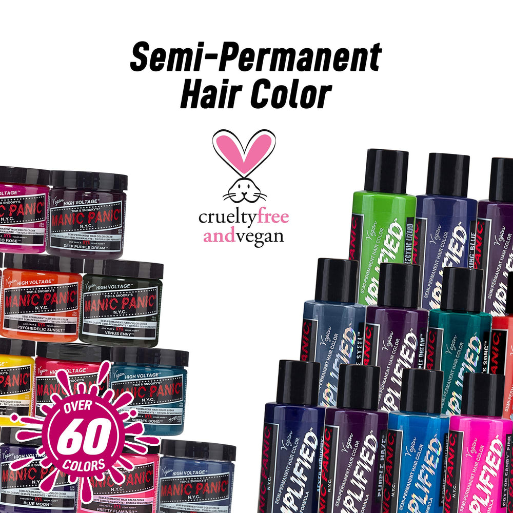 MANIC PANIC Virgin Snow Toner salon setup for use